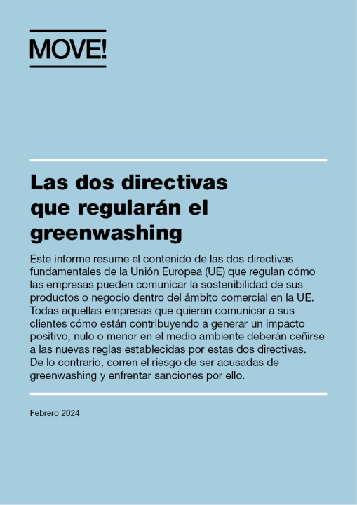 Las dos directivas que regularán el greenwashing