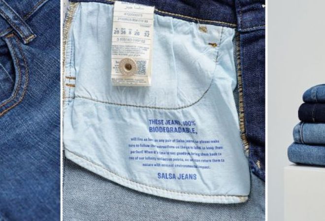 Salsa Jeans crea una colección cápsula con prendas biodegradables en el 96%