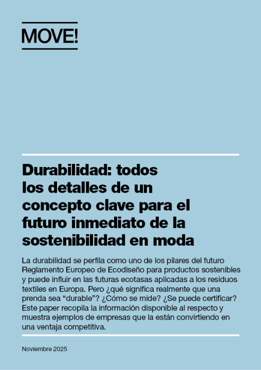 Durabilidad: todos los detalles de un concepto clave para el futuro inmediato de la sostenibilidad en moda